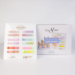 Cre8tion Hema Free Semi-Sheer Collection 0.5oz - 72 Color Kit