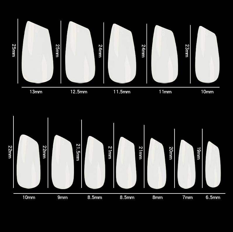 Cre8tion Special Shape - 22 Slanted 600 pcs./box