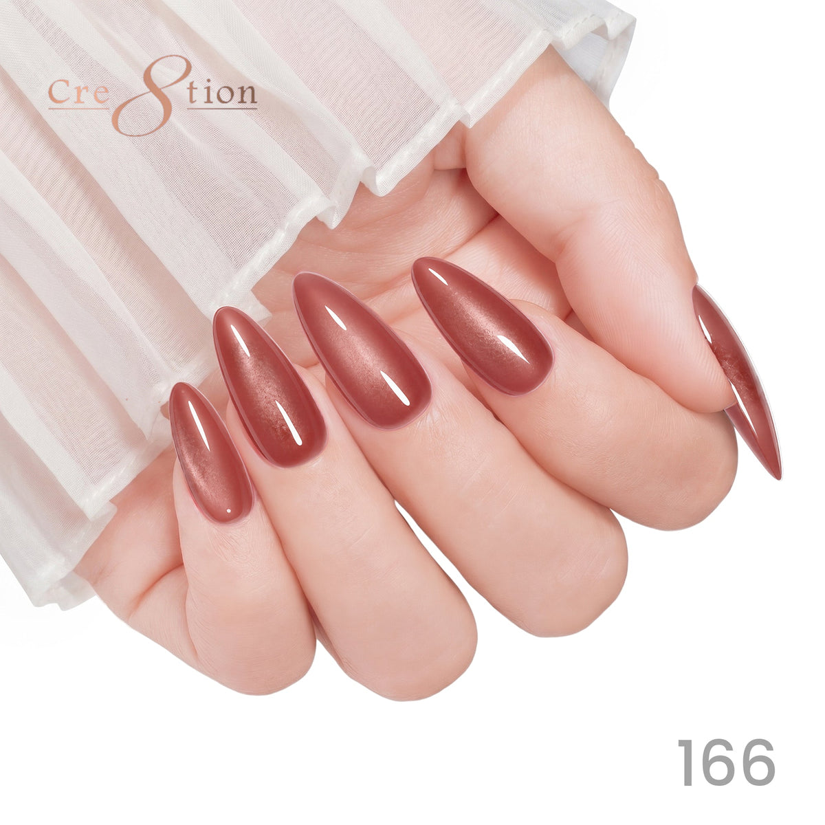 Cre8tion Cat Eye Soak Off Gel 0.5oz 166