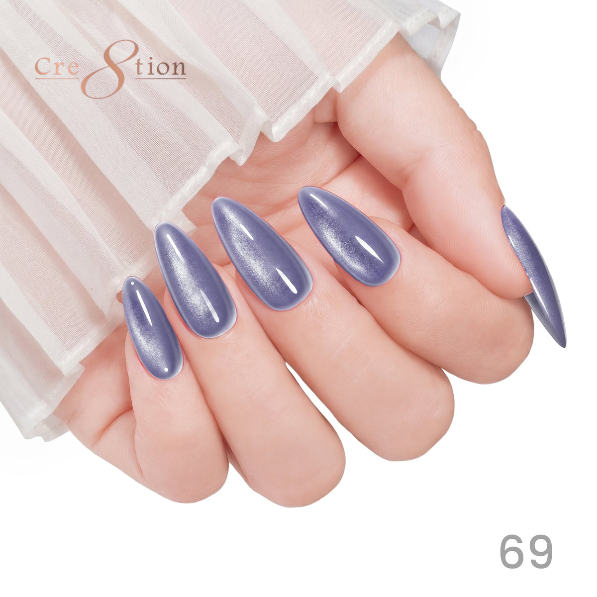 Cre8tion Cat Eye Soak Off Gel 0.5oz 69