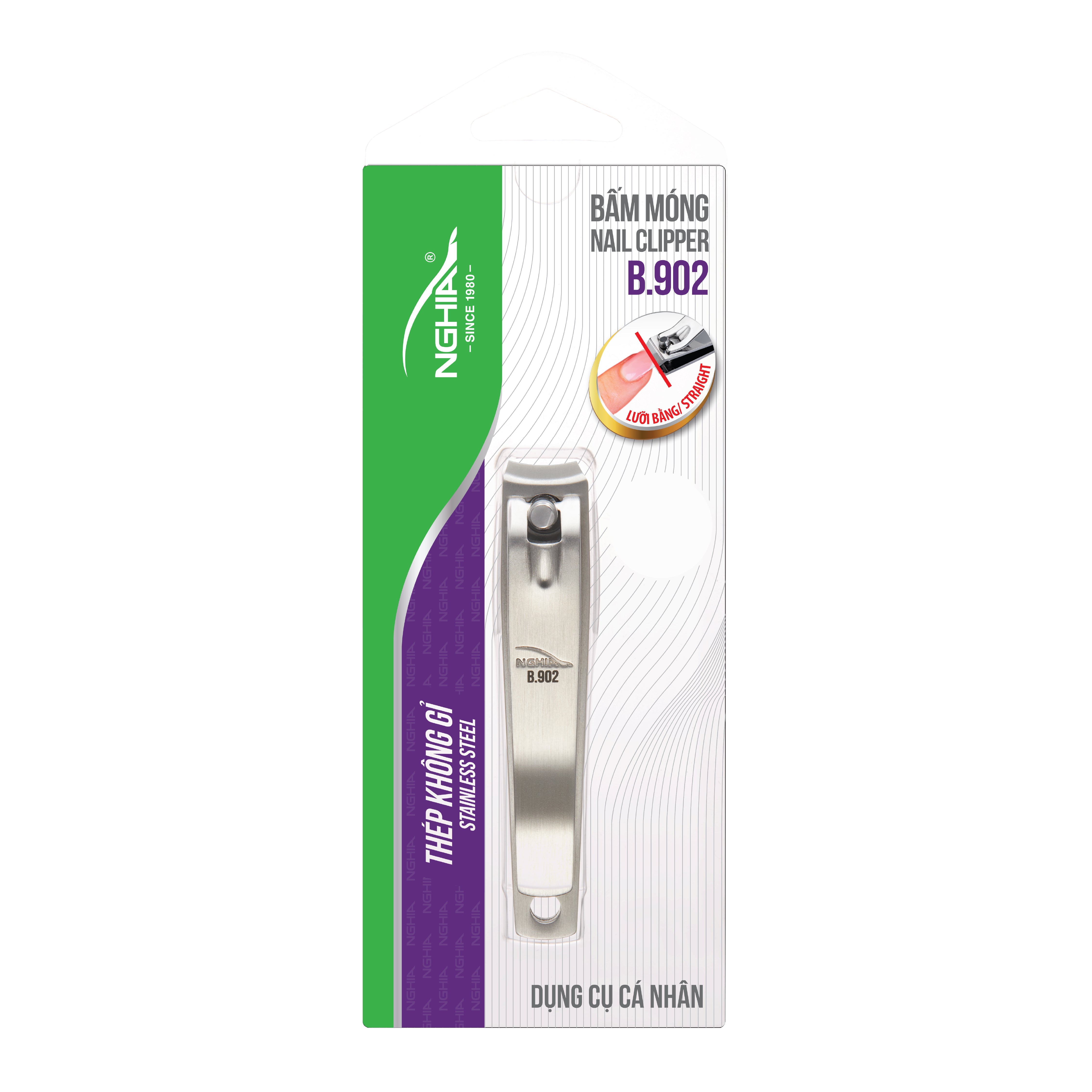 NGHIA EXPORT Cuticle Pusher - P-15 (Stainless Steel)