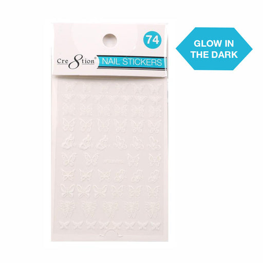 Cre8tion Nail Art Sticker Butterfly (42 Styles)