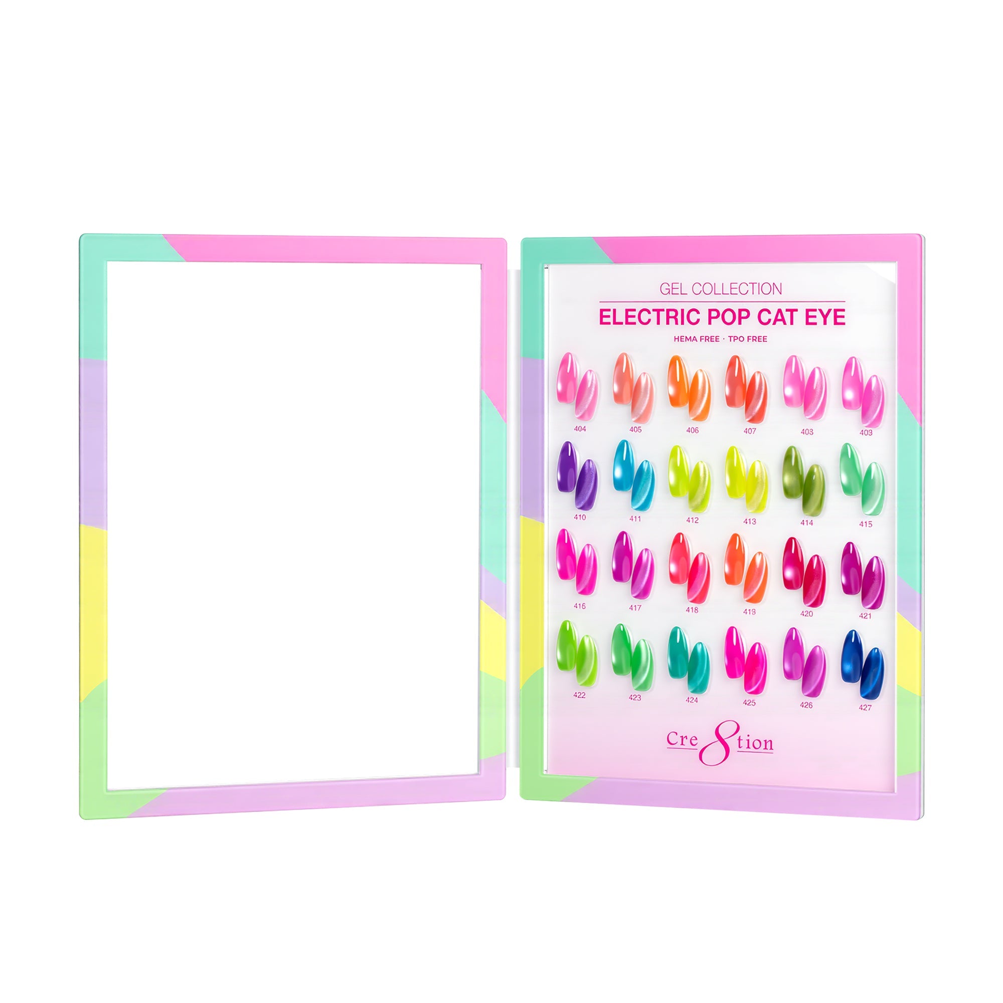 Cre8tion Cat Eye Electric Pop Kit - 24 Colors