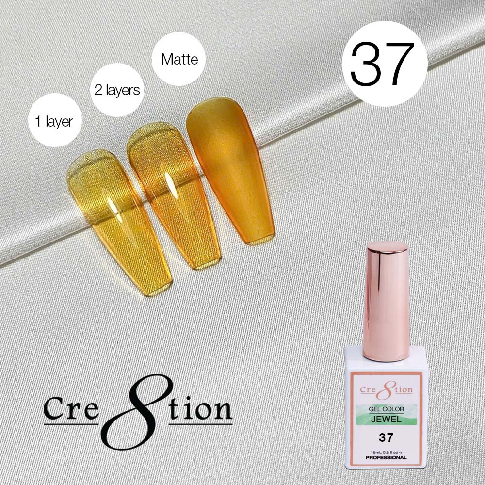 Cre8tion Soak Off Gel 0.5oz G37 - Jewel Collection